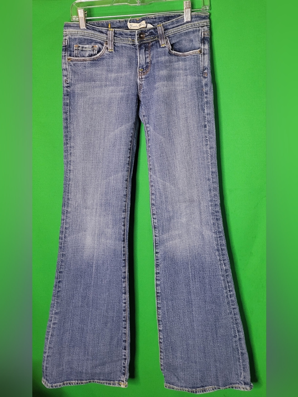 Flared Light Blue Women’s Jeans Flare Leg Vigoss Studio Size 1 Haute Rag Y2k Vtg